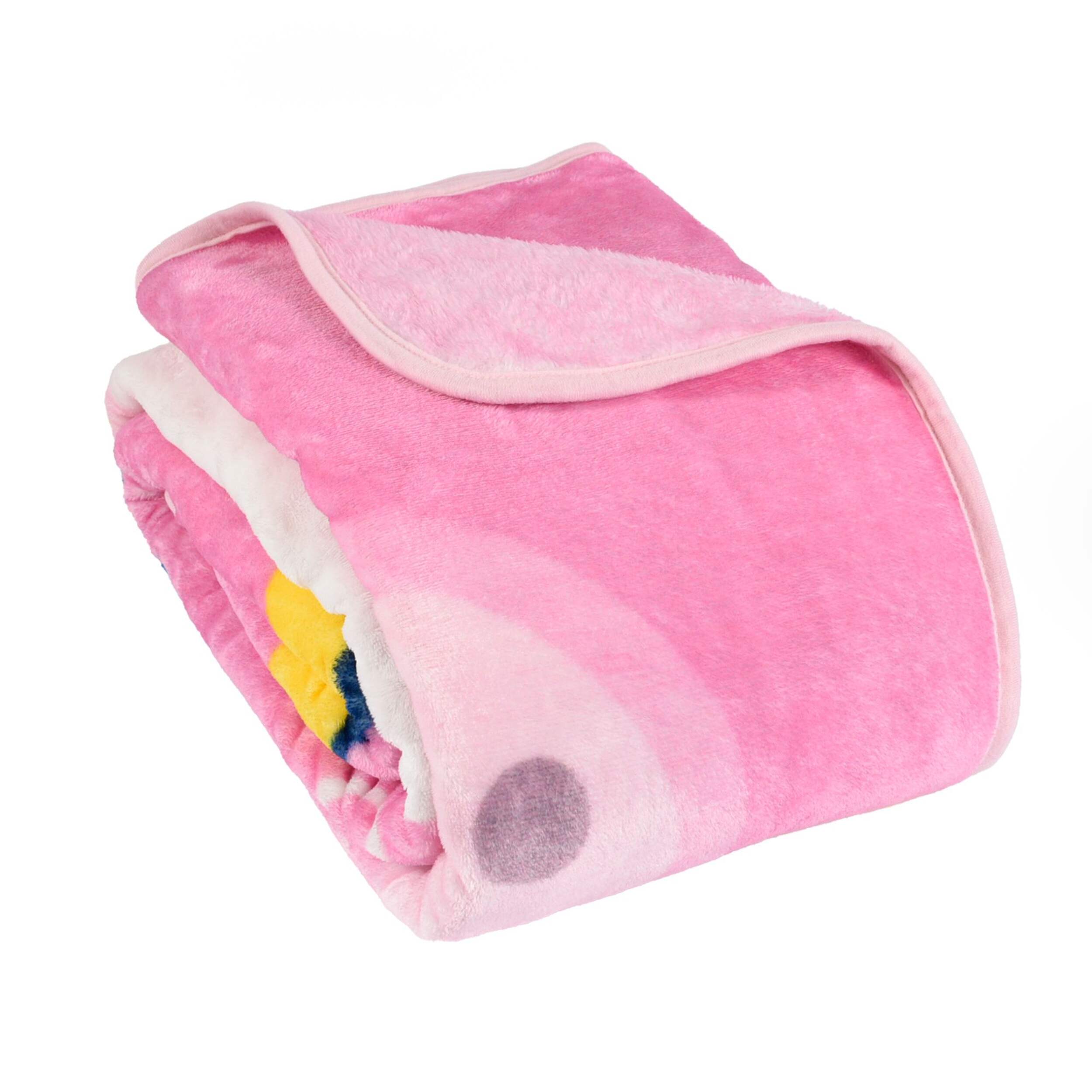 Nemcor Peppa Pig Oversized Fleece Blanket, 60 x 90-in Front_Three_Fourths_Angled_Right