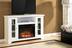 MasterFlame Queenston Electric Fireplace Front_Three_Fourths_Angled_Right