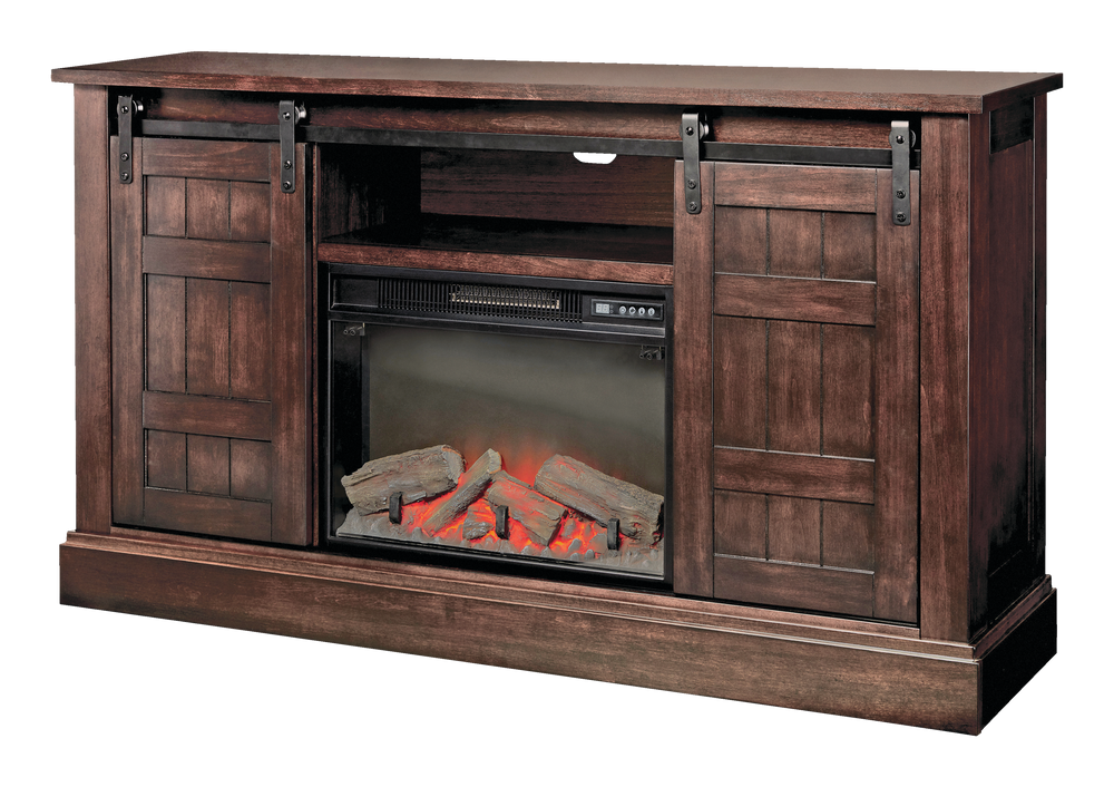 CANVAS Eastwood Electric Fireplace TV Stand, 60in, 1500W, Includes