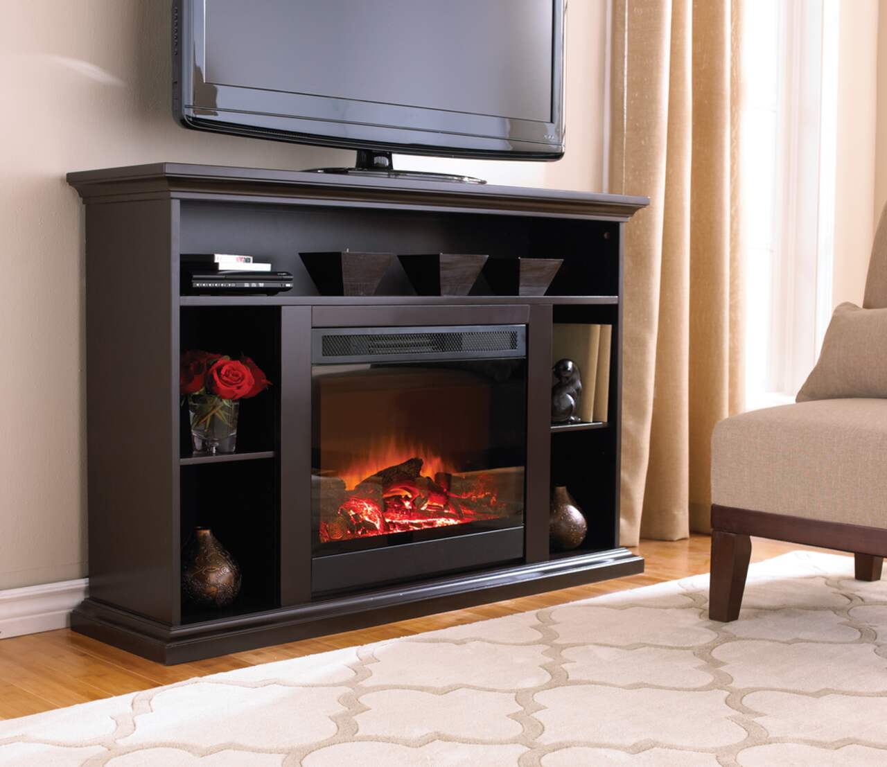 Canadian tire top media fireplace