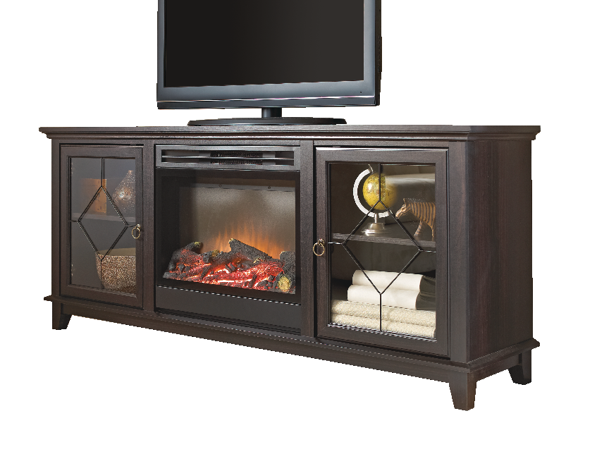 Lotus Media Electric Fireplace Tv Stand, How Much Electricity Does A Fireplace Tv Stand Use