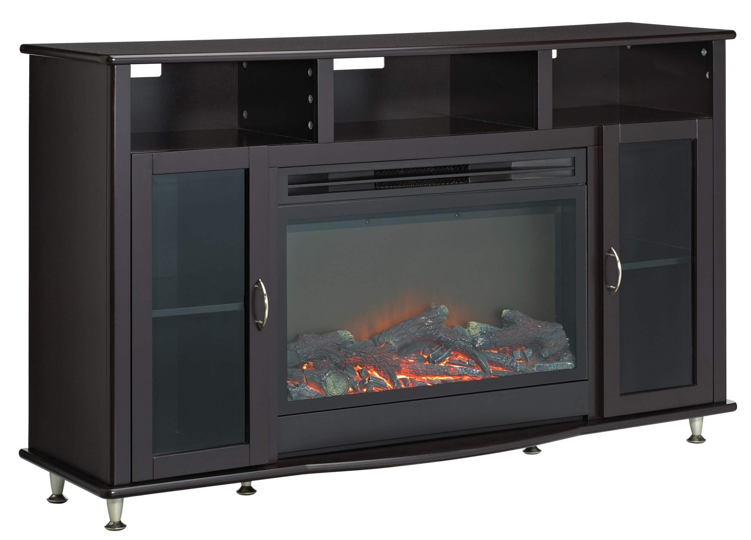 Tallinn Electric Fireplace Front_Angled_Right