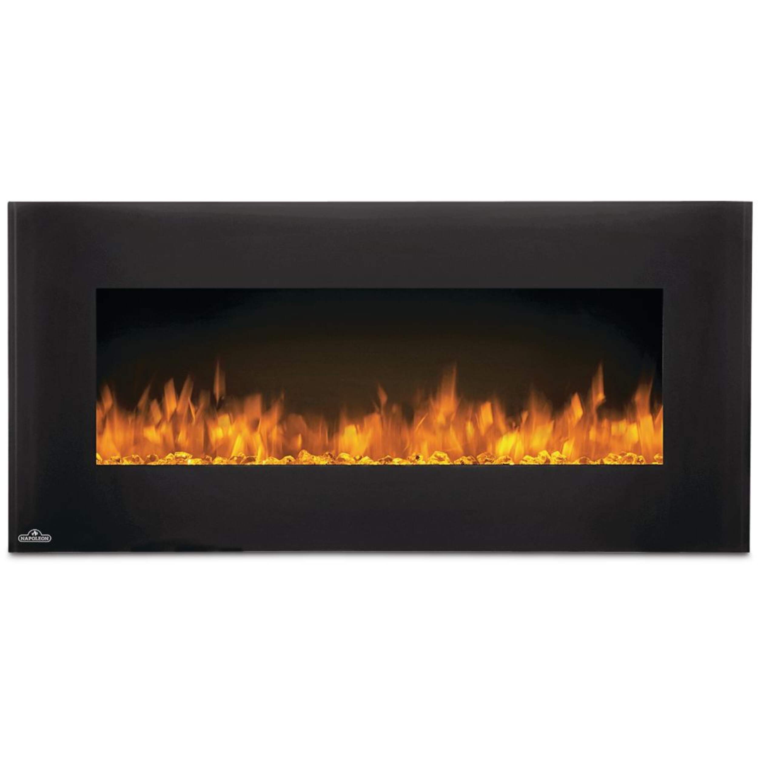 Napoleon Wall Mount Electric Fireplace, 42-in, 1500W, Includes Remote Control, Black Front_Flat