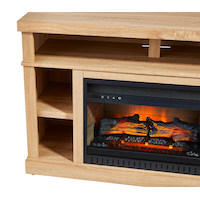 CANVAS Woodhaven Media Fireplace, 46-in