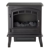 For Living Stove Fireplace, 19-in Front_Flat