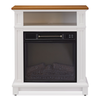 CANVAS Rosethorne Small Space Fireplace, 26-in