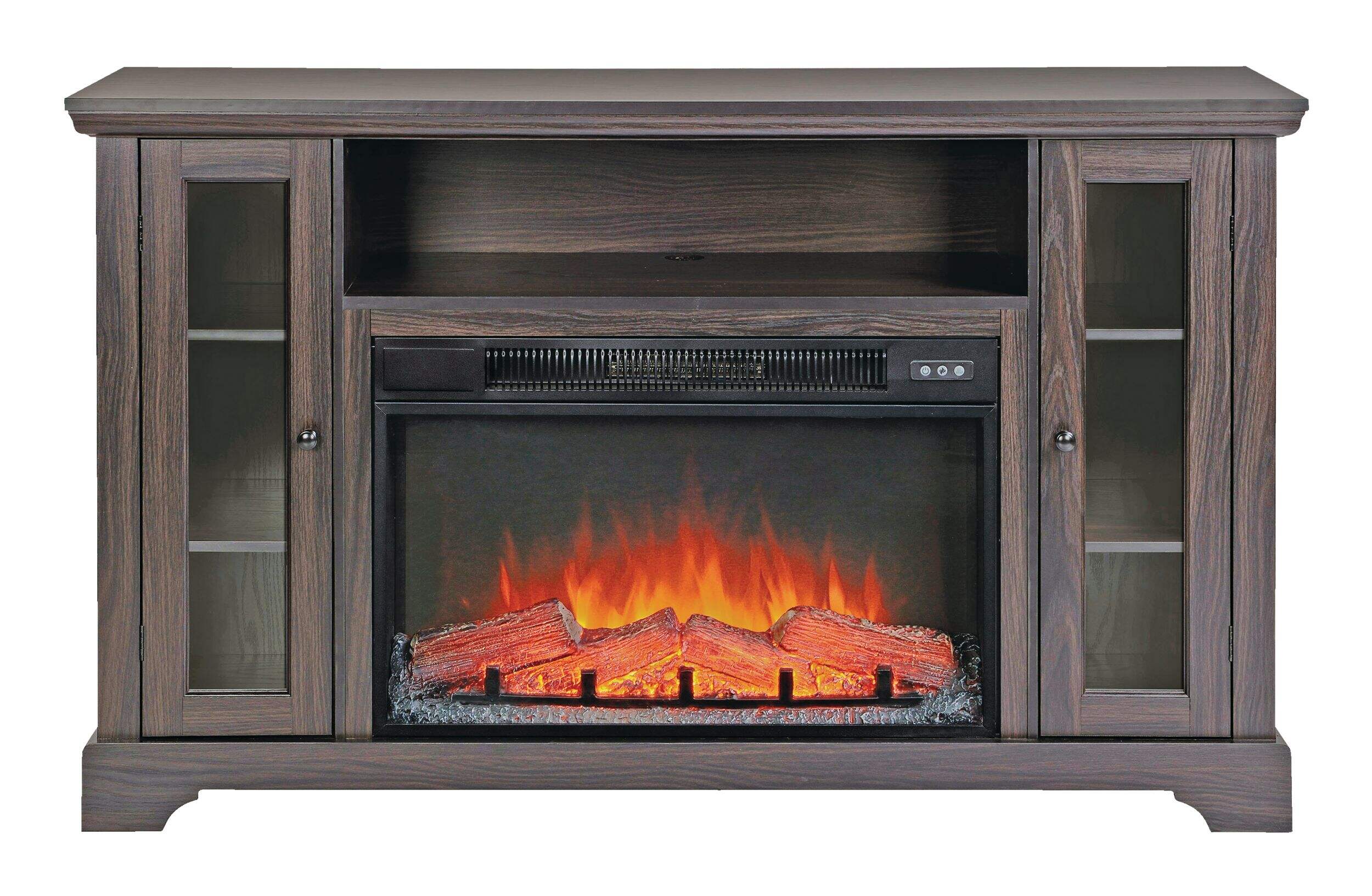 Hudson Electric Fireplace Front_Flat