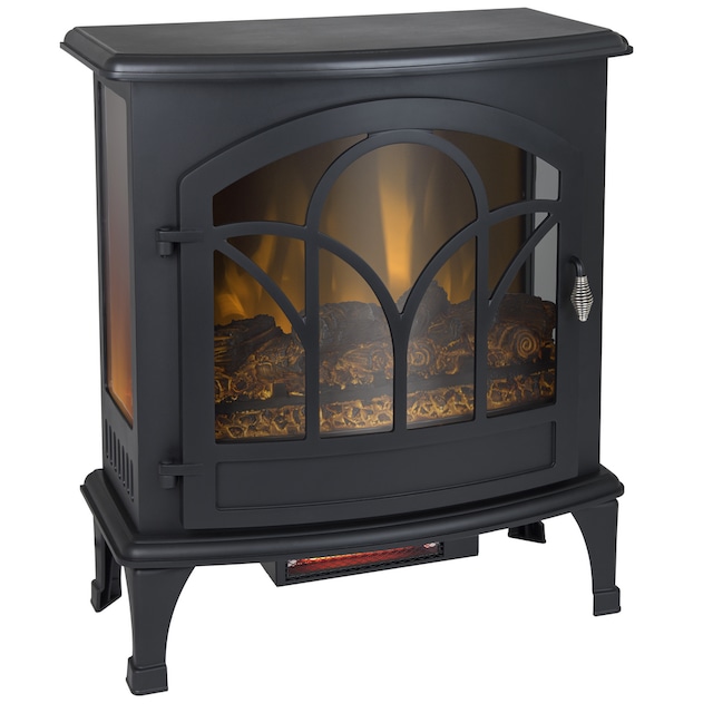 Muskoka Curved Panoramic Infrared Freestanding Electric Fireplace Stove