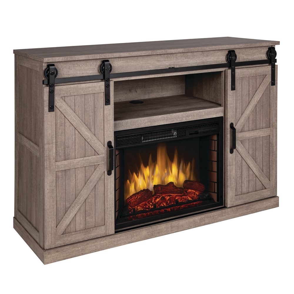 Muskoka Columbia Media Infrared Electric Fireplace, 48in, 1350W