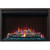 Napoleon Cineview Electric Fireplace Insert, 30-in, 1465W, Includes Remote Control, Black Front_Flat