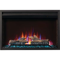 Napoleon Cineview Electric Fireplace Insert, 30-in, 1465W, Includes Remote Control, Black