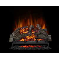 Napoleon Woodland  Electric Fireplace Log/Electric Log Set, 27-in, 1500W, Includes Remote Control, Black Front_Flat