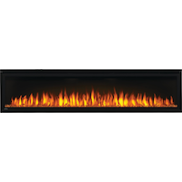 Napoleon Entice Wall Mount Electric Fireplace, 72-in, 1465W, Includes Remote Control, Black