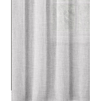 CANVAS Semi Sheer Bella Textured Linen Window Curtain, White, 54-in x 84-in, 2-pk CloseUp