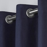 CANVAS Grommet Light Filtering Window Curtain, 54-in x 84-in, 2-pk CloseUp