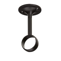 Support de plafond pour tringle à rideaux en acier For Living, paq. 2, couleurs variées