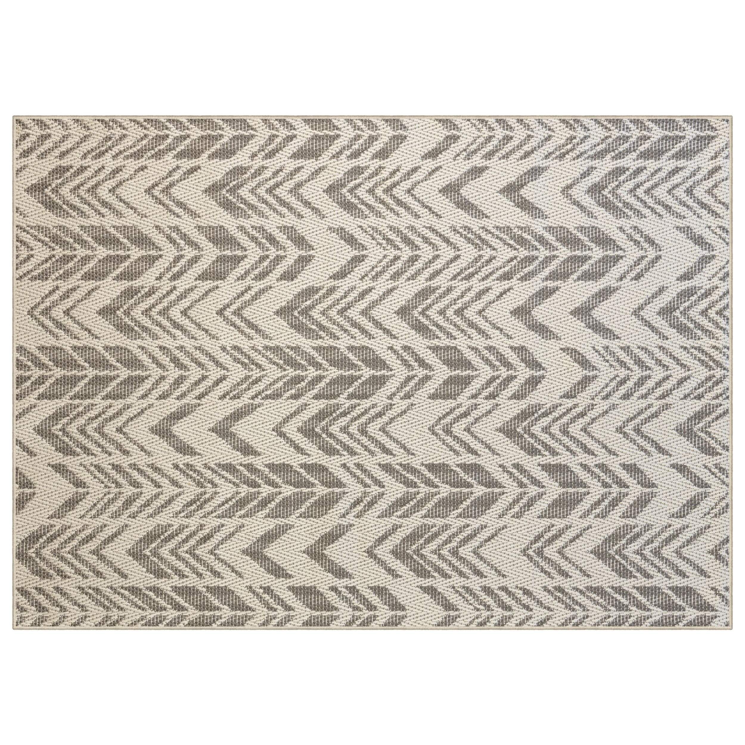 Tapis d'intérieur et d'extérieur Korhani Sienna, 5 x 7 pi Overhead_Flat