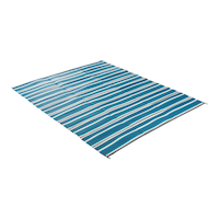 CANVAS Basca Indoor/Outdoor Foldable Outdoor Mat, 8 x 10-ft