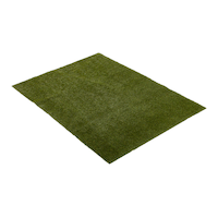 For Living Low Pile Artificial Grass Rug, 5 x 7-ft
