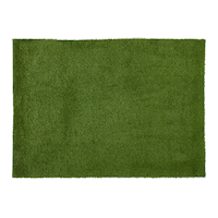 For Living High Pile Artificial Grass Rug, 5 x 7-ft