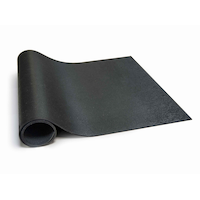 Vinyl Matting Runner, Black, 36-in Overhead_Plunge