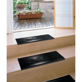Bullnose Stairtread, Black, 24-inch