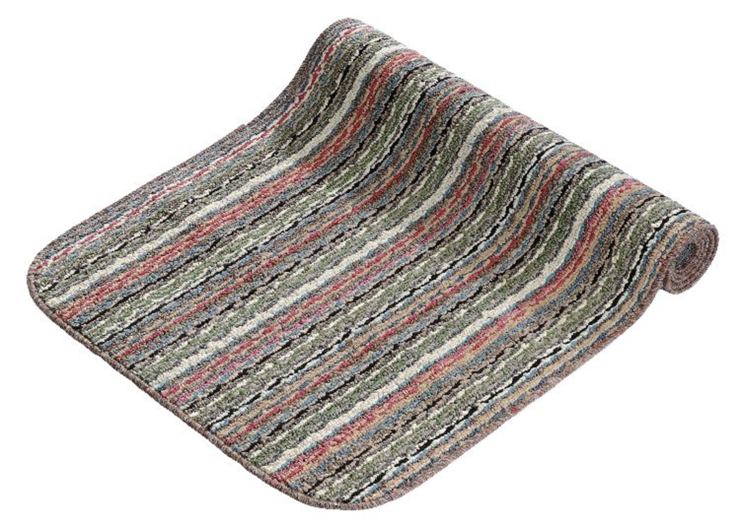 Tapis touffeté de passage For Living Montana, intérieur, couleurs variées, 24 x 60 pi Overhead_Plunge