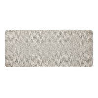 Tapis d'intérieur décoratif touffeté For Living, chevrons gris, 3 x 4 pi Overhead_Flat