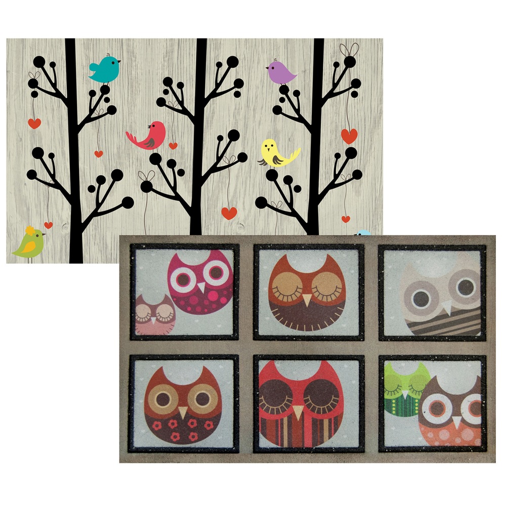 Printed Reground Rubber Mat Canadian Tire