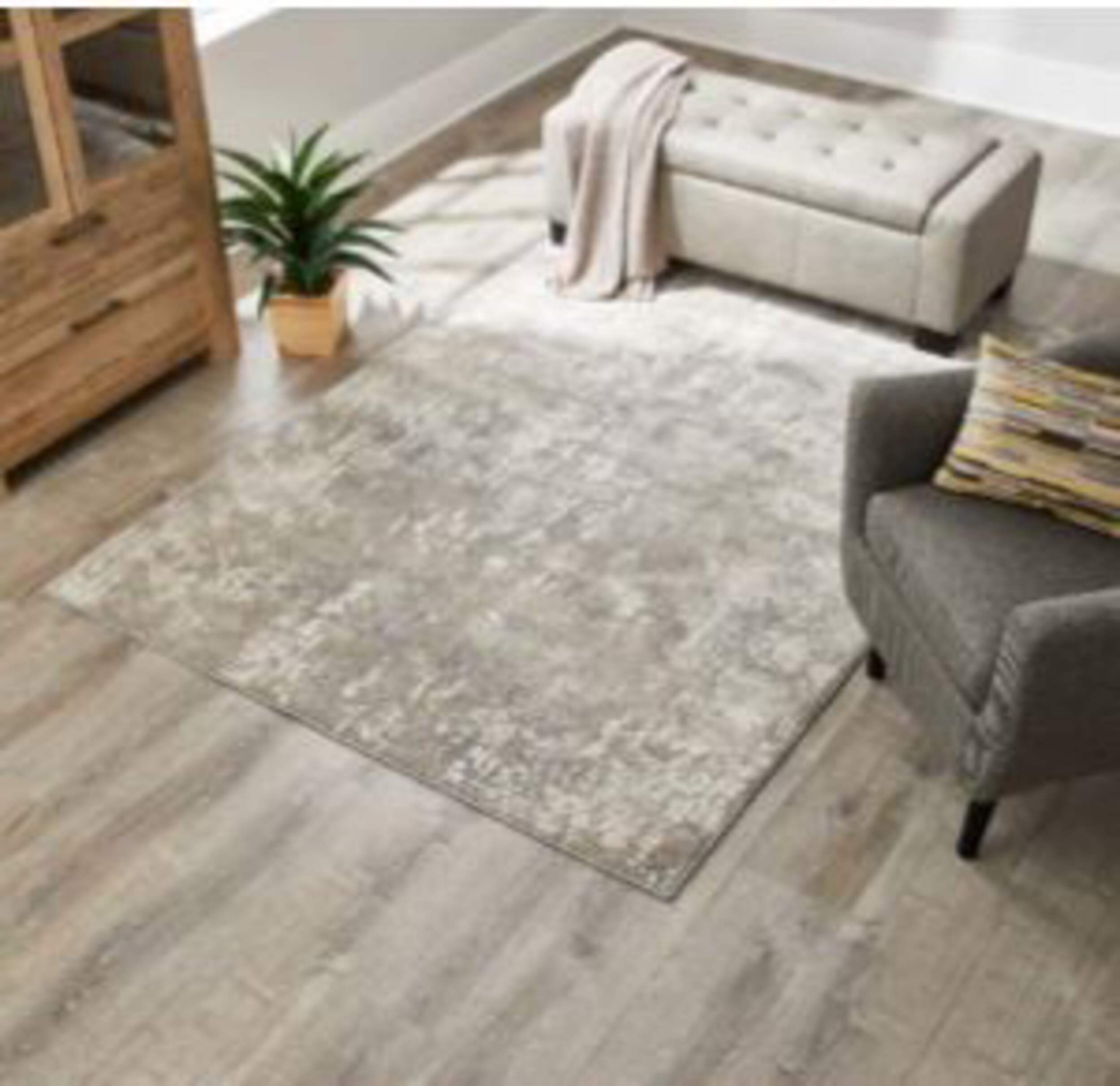 Tapis CANVAS Rustico, 5 x 7 pi Overhead_Plunge