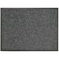 Platinum Charcoal Indoor/Outdoor Mat, 3-ft x 4-ft Overhead_Flat
