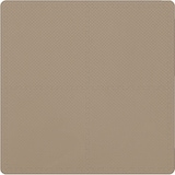 Tapis antifatigue emboîtables For Living, nattés havane, 24 x 24 po, paq. 4 Front_Flat