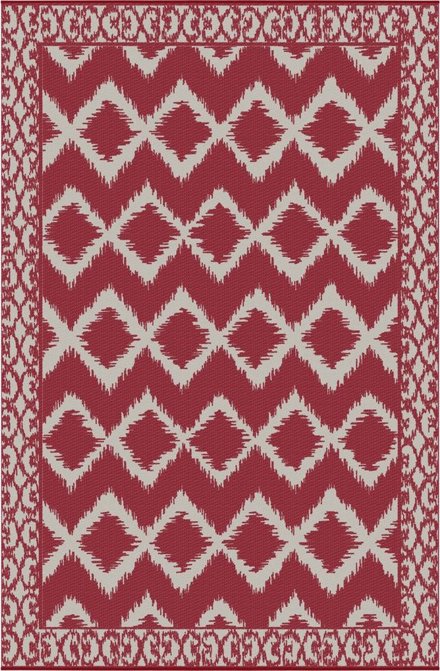 For Living Darodd Reversible Outdoor Rug, 5 x 7ft Canadian Tire