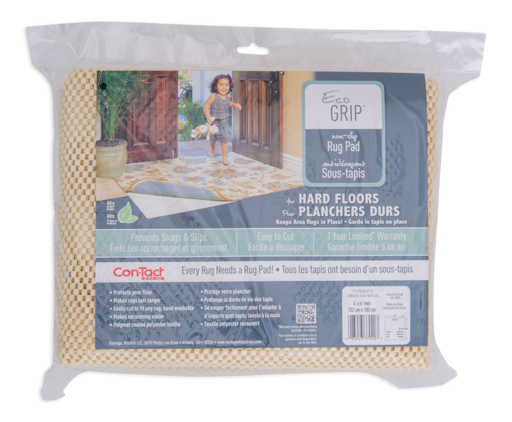 Rug Saver NonSlip Rug Pad for Rugs on Hard Surface Floors, Assorted