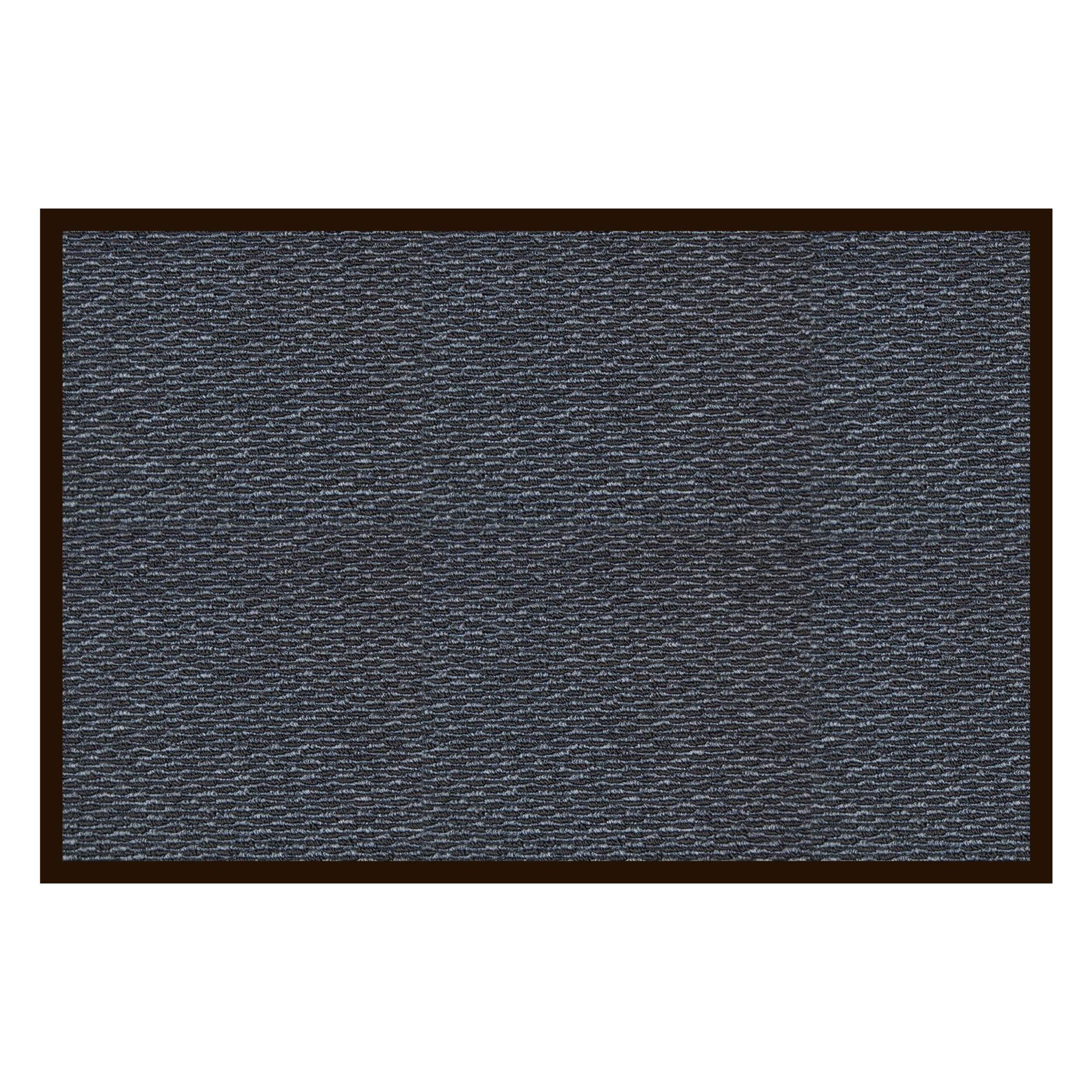 Tapis en vinyle Encore For Living, intérieur/extérieur, fumée, 2 x 5 pi Overhead_Flat