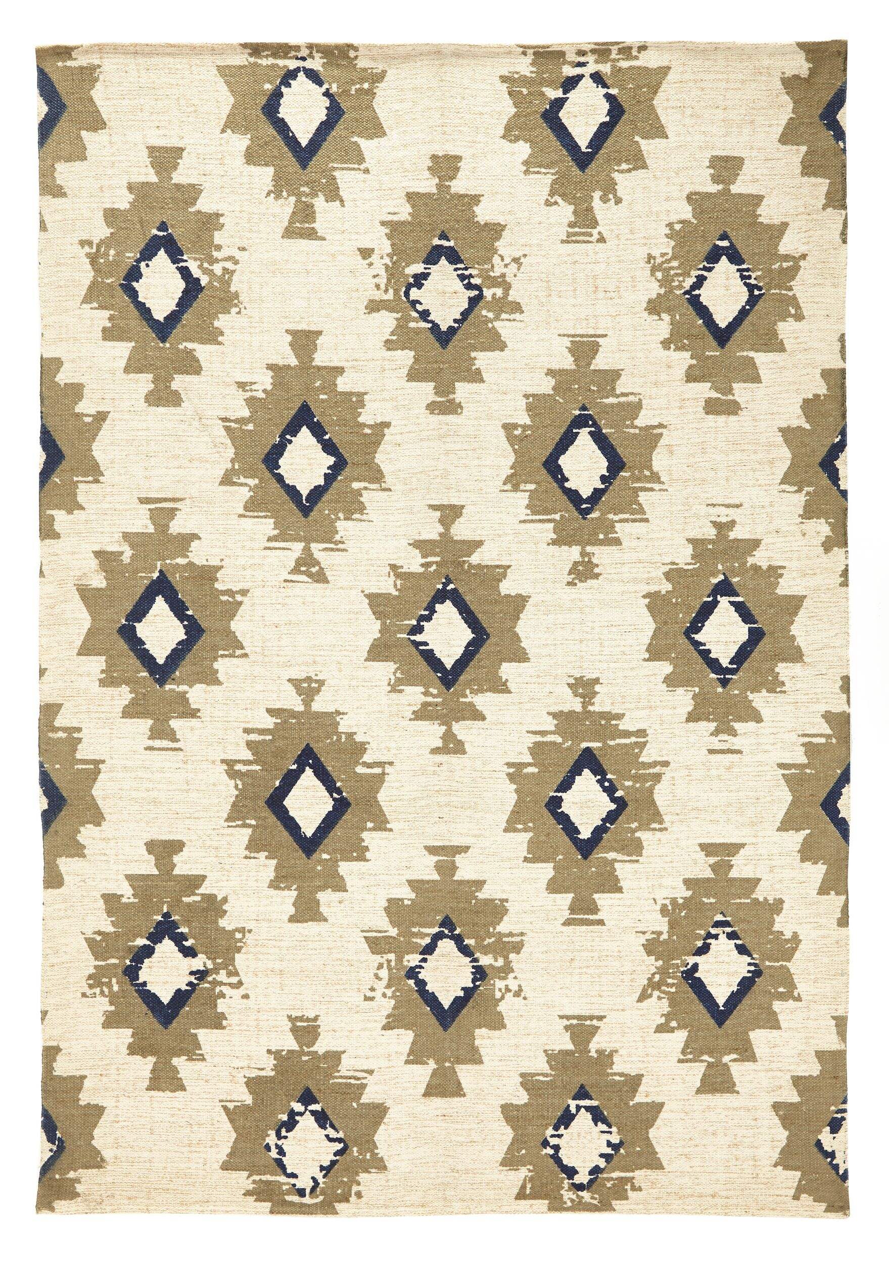 Tapis CANVAS Layla, 5 x 7 pi Overhead_Flat