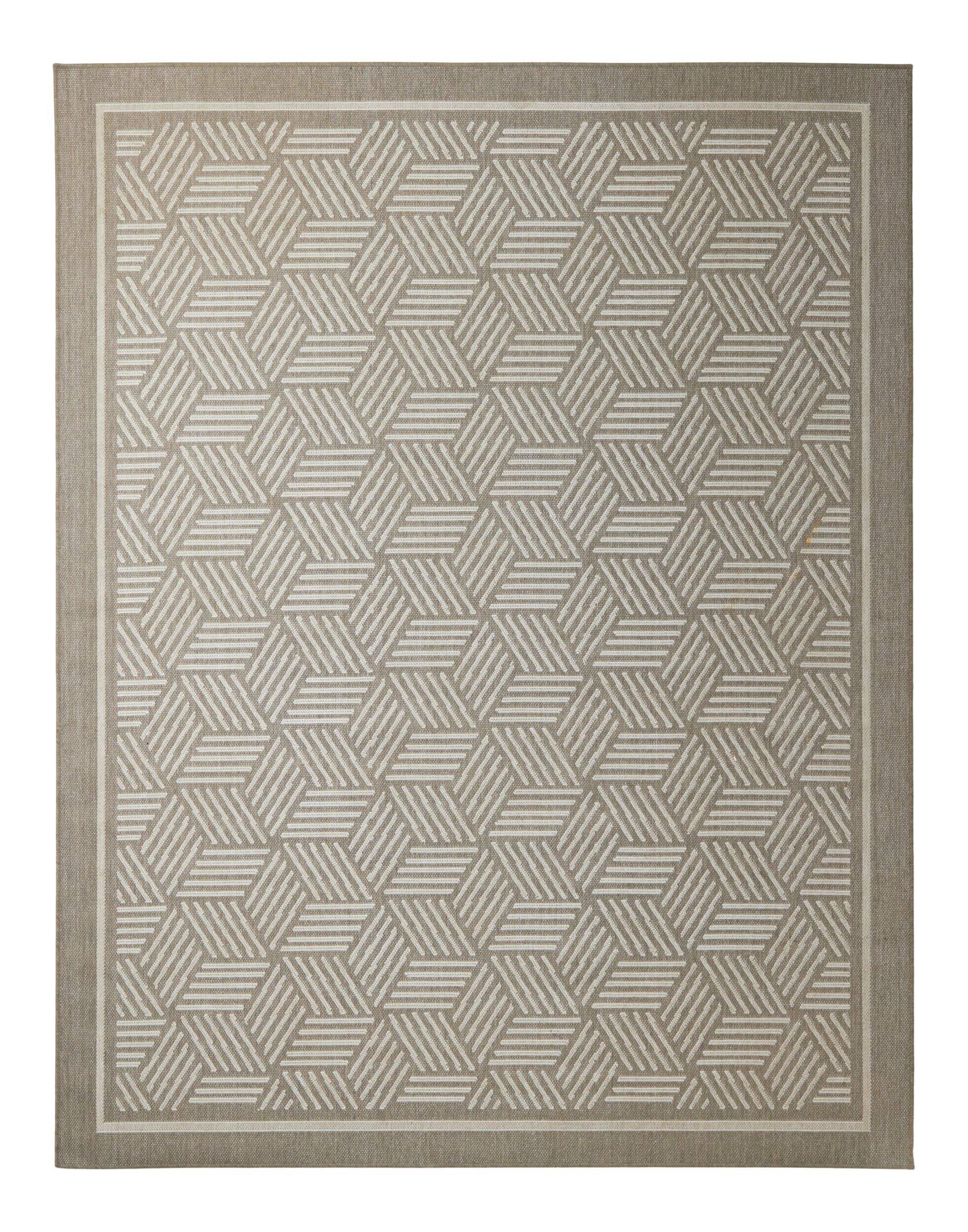 CANVAS Woodbine Indoor/Outdoor Rug, 8 x 10-ft Overhead_Flat
