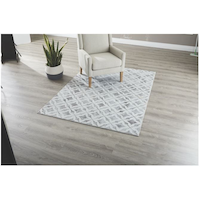 CANVAS Kenora Indoor Area Rug, Grey, 5-ft x 7-ft Overhead_Plunge