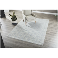 CANVAS Hanley Indoor Area Rug, Grey, 5-ft x 7-ft Overhead_Plunge
