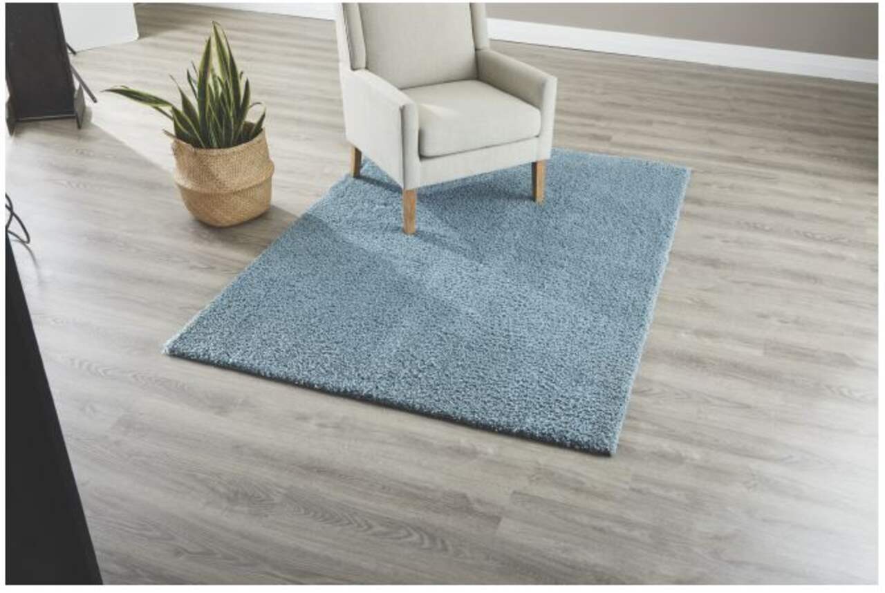 CANVAS Elrose Polyester Indoor Supershag Area Rug, Assorted Colours, 5-ft x  7-ft