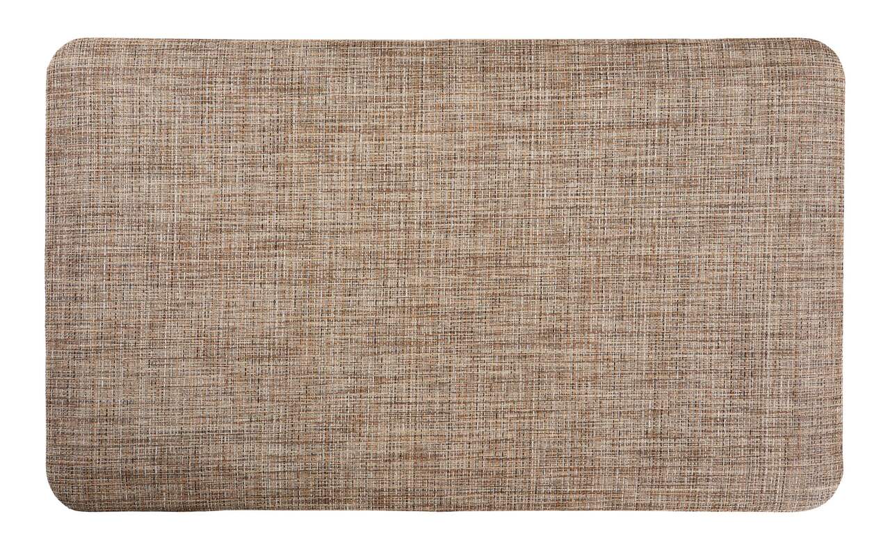 CANVAS Textilene Anti Fatigue Indoor Comfort Floor Mat, Beige, 18-in x 30-in