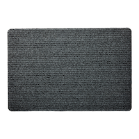 Tapis grattoir d'intérieur For Living, rayures, gris, 2 x 3 pi Overhead_Flat