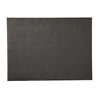 For Living All Purpose Reversible Rubber Floor Mat, Black, 2-ft x 5-ft (3mm Thickness) Front_Flat