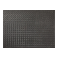 Multy Home Supreme Rubber Floor Mat, Black, 3-ft x 4-ft