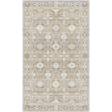 Tapis de cuisine/bureau antifatigue pour l'intérieur en PVC imprimé avec endos antidérapant, motif brun clair/havane, 18 x 30 po Overhead_Flat