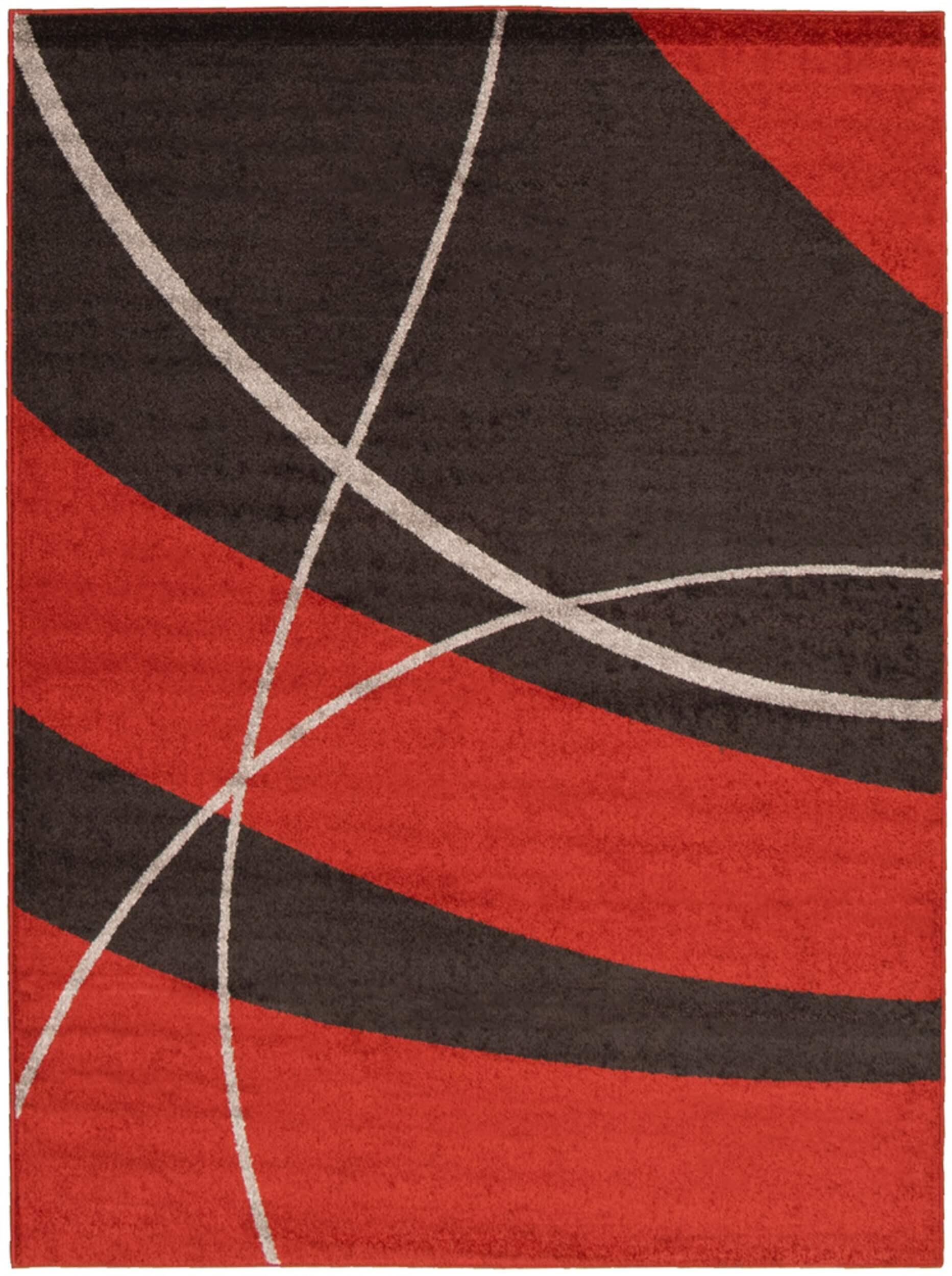 ECARPET Cosi Indoor Abstract Area Rug, Red, Assorted Sizes Canadian Tire