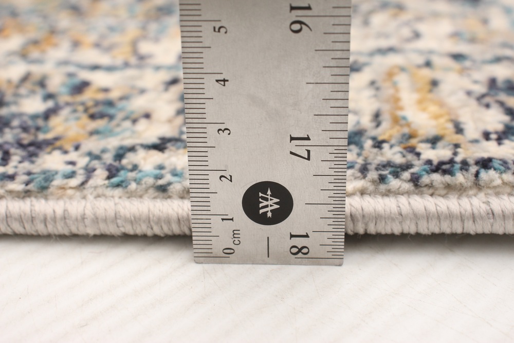 Tapis Ecarpet Gallery Bolivia Yalameh, bleu/ivoire Canadian Tire