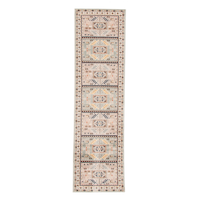 Tapis de passage d’intérieur ECARPET Qashqai, bleu sarcelle, tailles variées