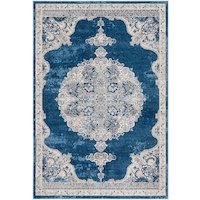 Safavieh Brentwood 867 Rug, Navy/Light Grey Front_Flat