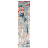 Safavieh Jasper 101 Rug, Grey/Red Front_Flat